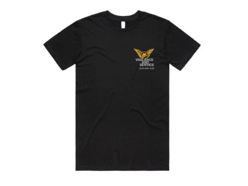 black back custom t shirts