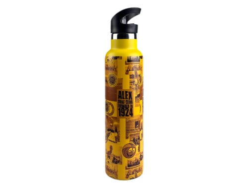 yellow personalized stainless steel water bottles