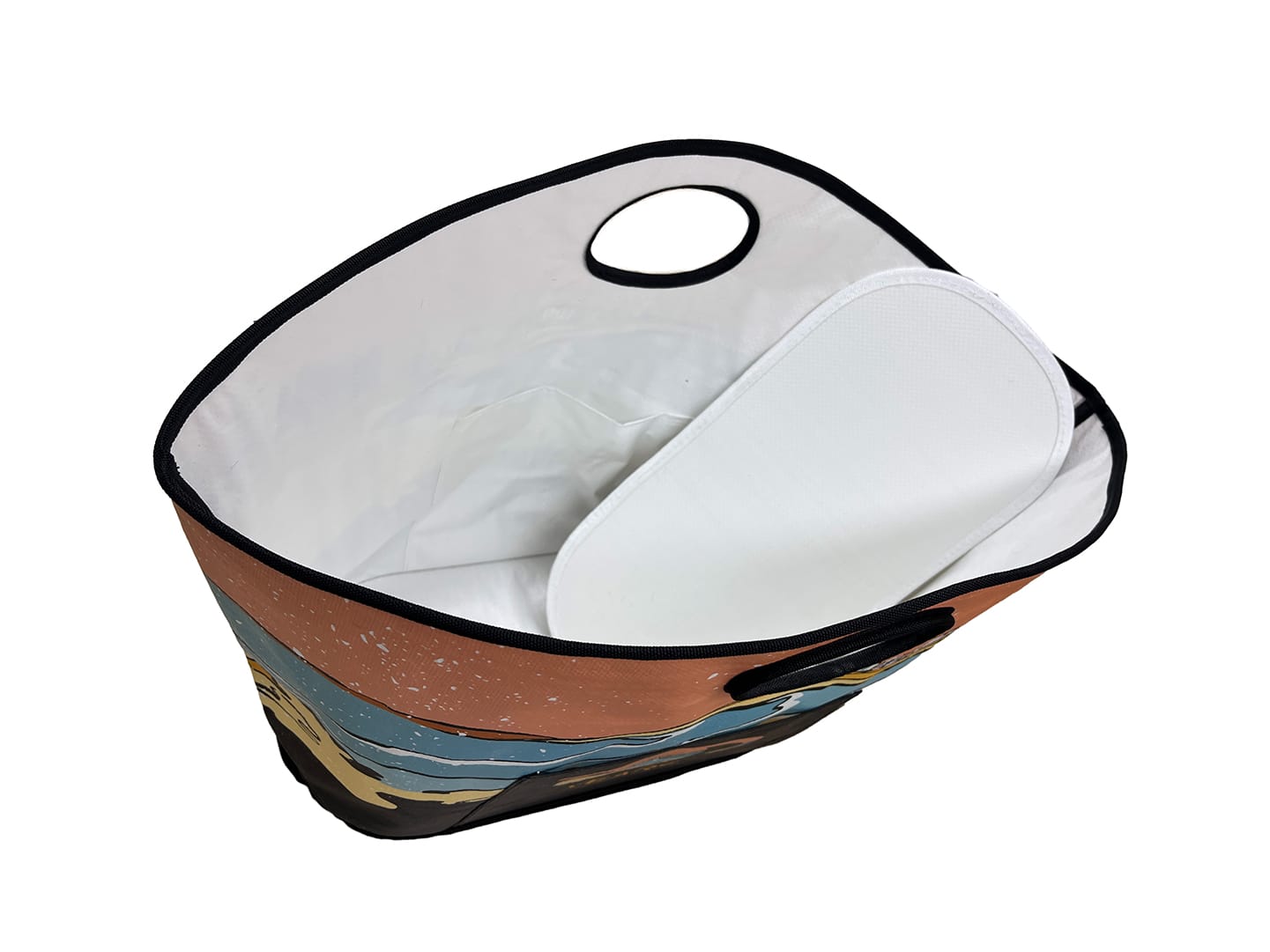 inside beach bag