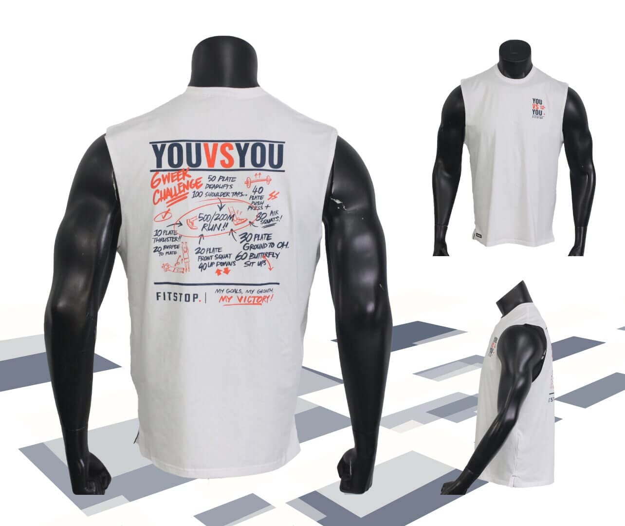 Custom Fitness Apparel made for global campaign launch