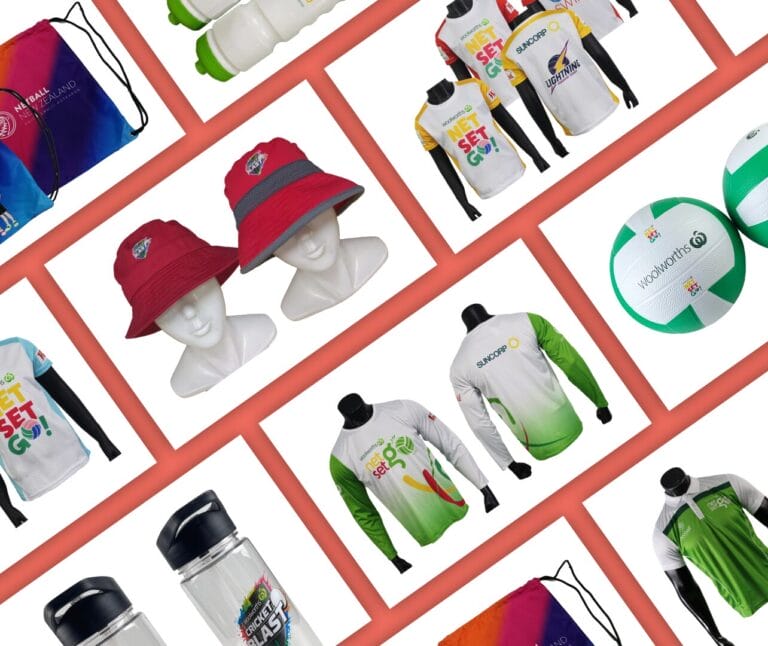Custom Netball Merchandise for the Woolworths NetSetGO Program