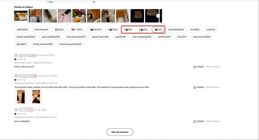 dhgate product reviews