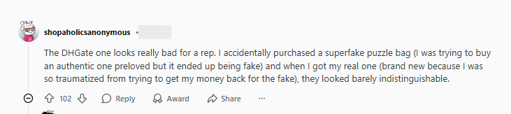 Counterfeit and Low-Quality Product Copies reddit review