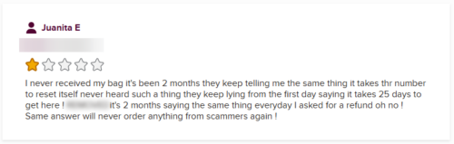 Long Shipping Delays and Missing Packages review