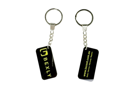 Full Color Custom Promotional Acrylic Keychain with Double-Sided Logo Printing (2)