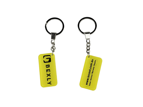 Full Color Custom Promotional Acrylic Keychain with Double-Sided Logo Printing (2)