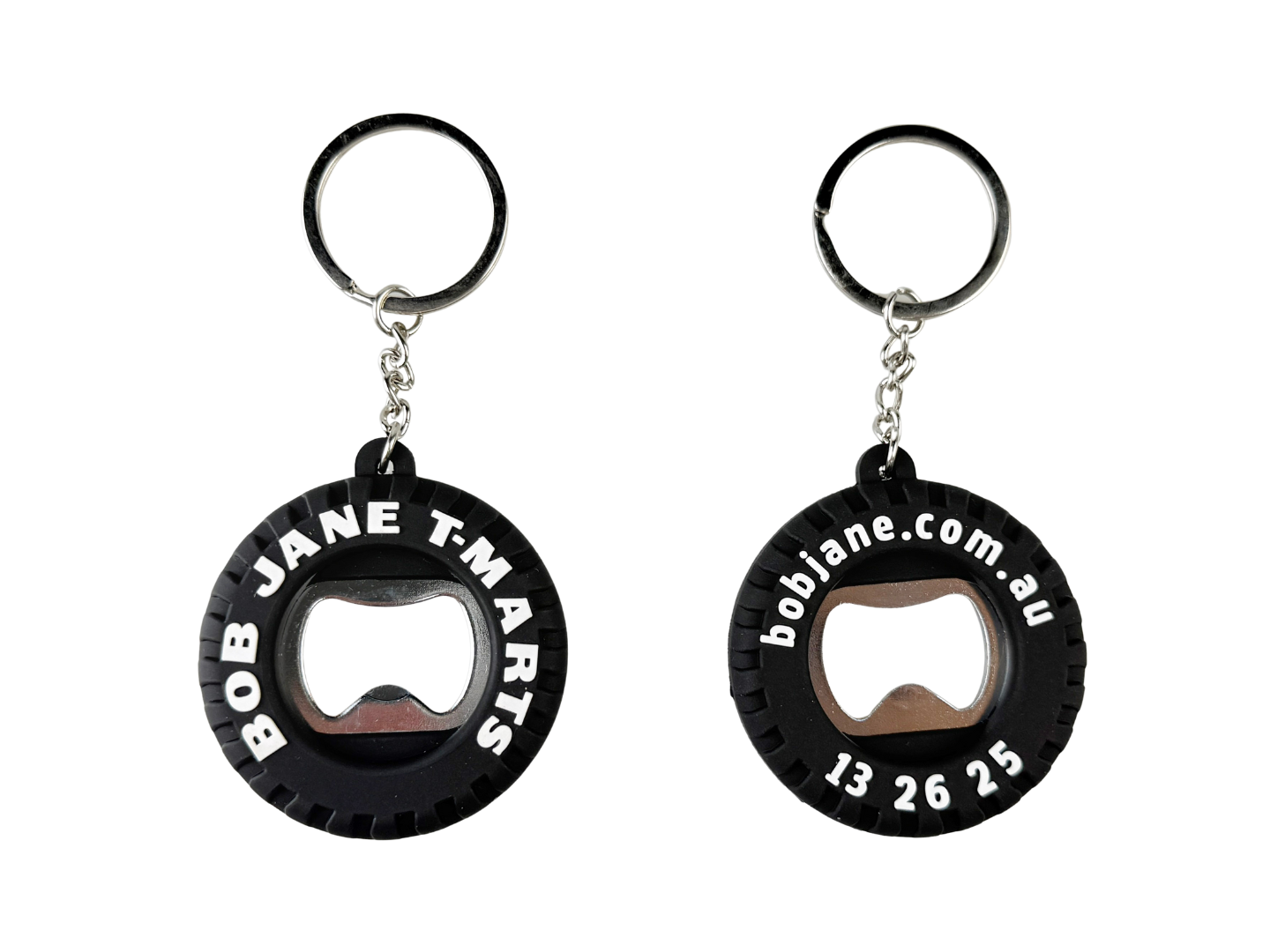 Custom PVC Wheel Bottle Opener Key Chain