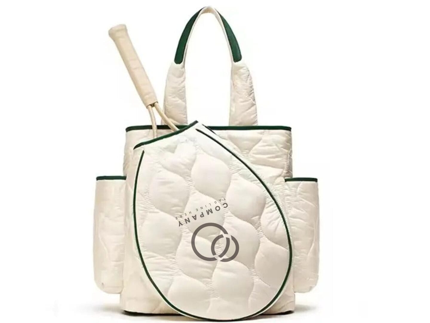 Quilted Puffer Sports Tote