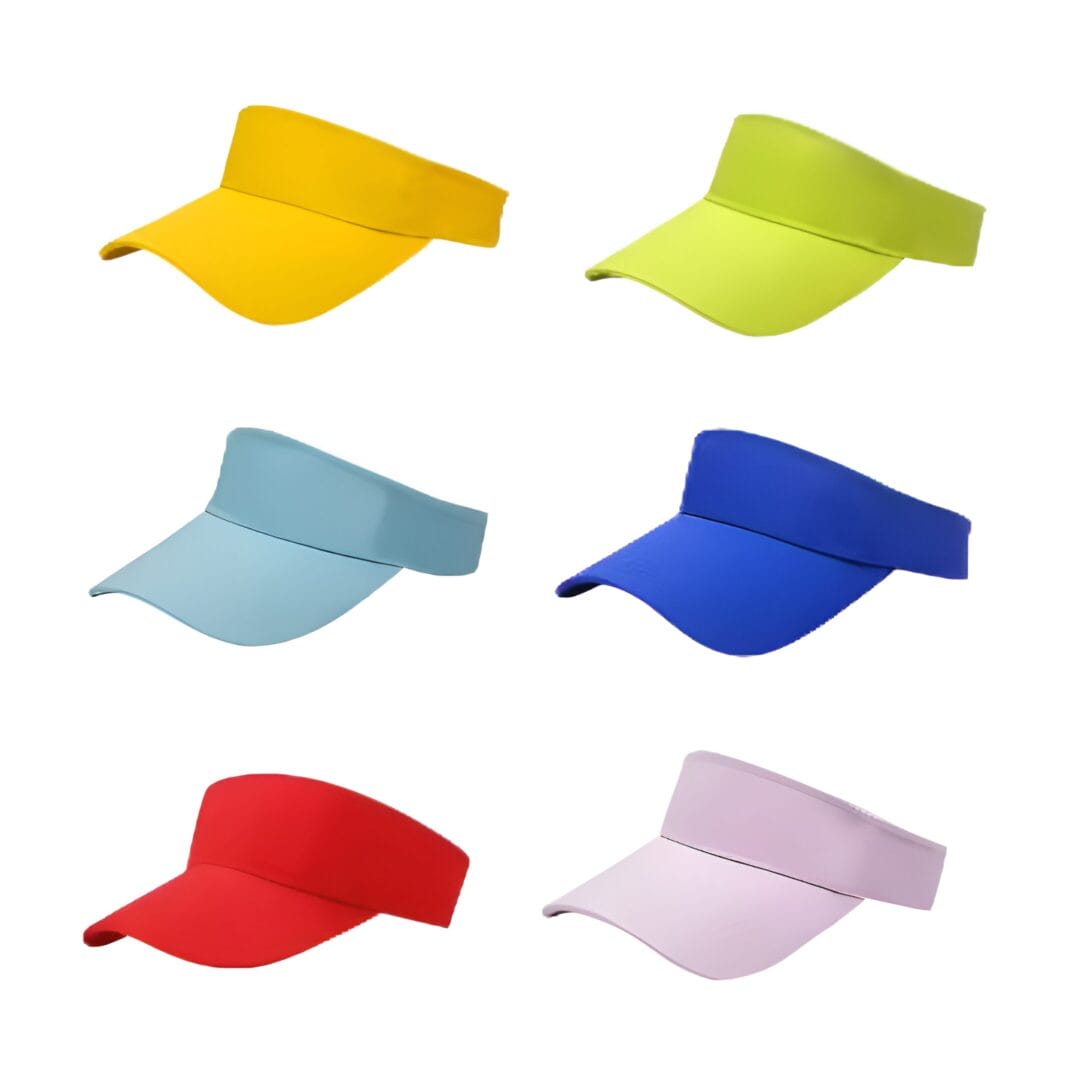 Variety colors of custom visor