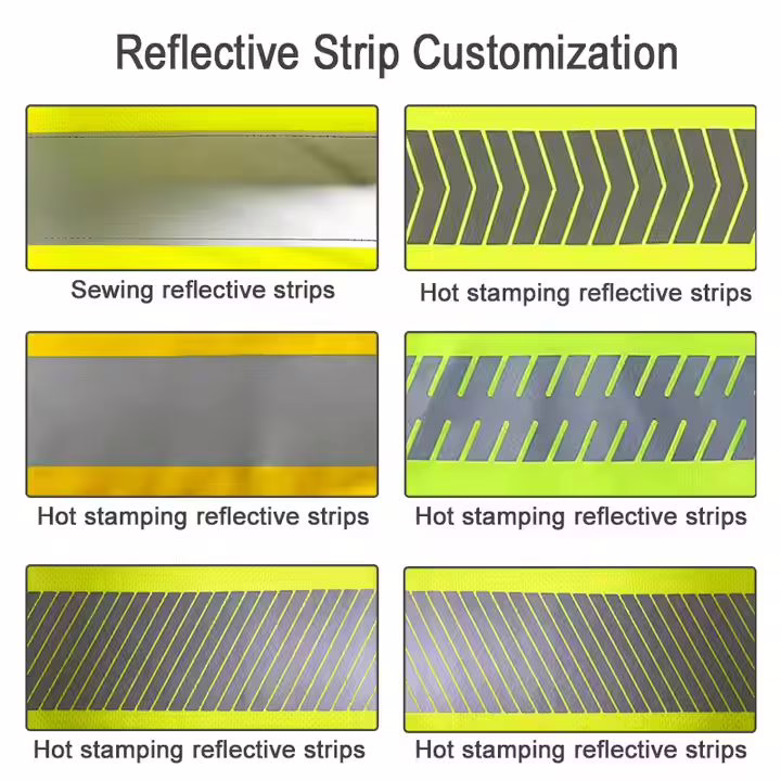 Custom High-Visibility Safety Work Shirt with Reflective Tape | Breathable and Quick-Dry Comparison