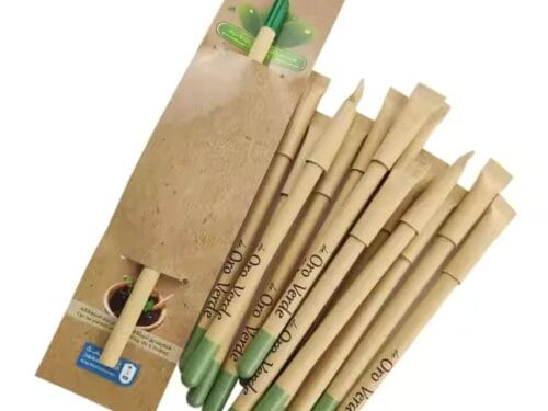 Eco-Friendly Pencil Made from Recycled Newspaper