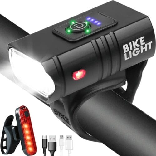 rechargeable bicycle headlight featured image