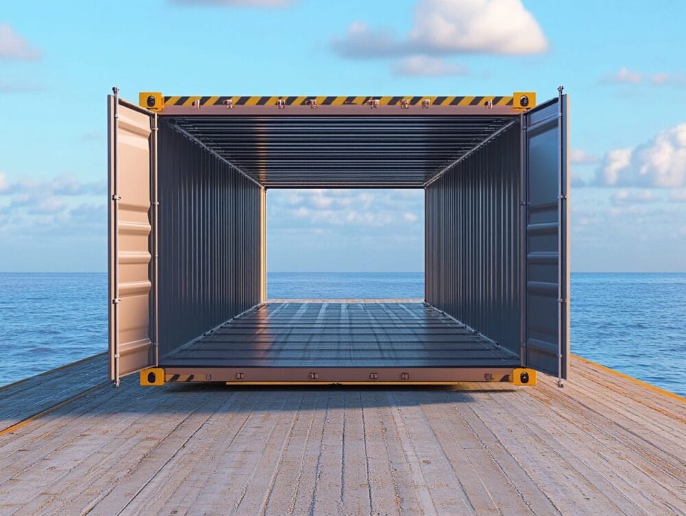 Open-Top vs. Flat Rack Container types in shipping