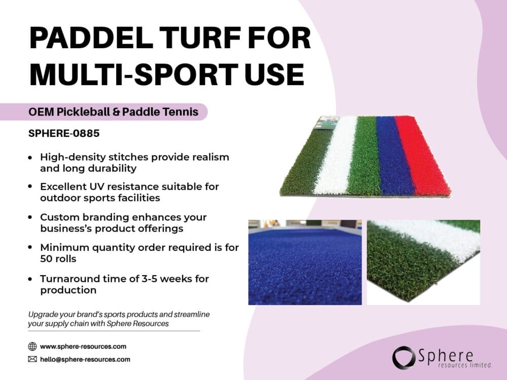 Artificial Grass Turf with multi-sport use