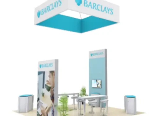Custom 3D Suspended Ceiling Banner