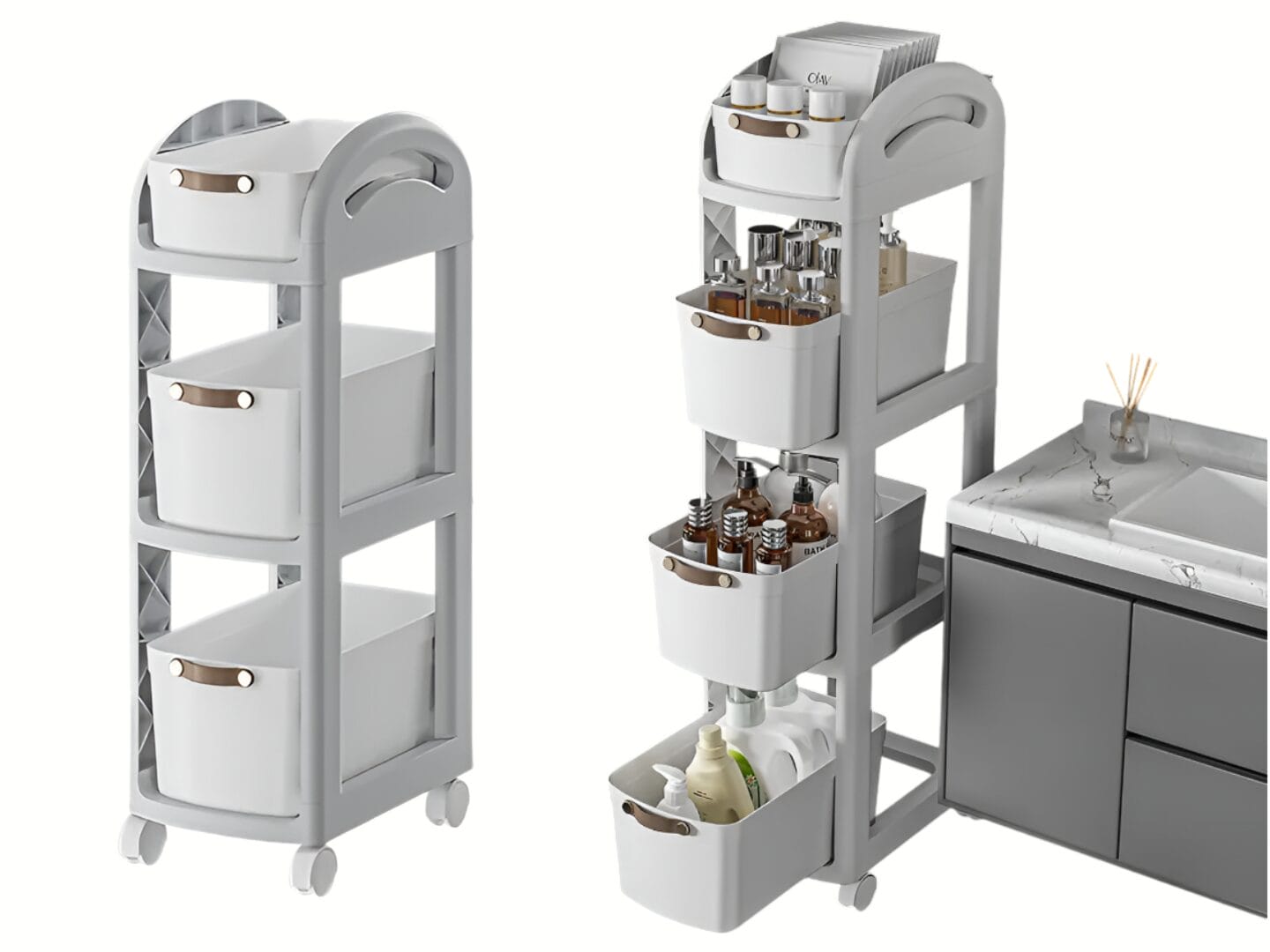 Plastic Kitchen Storage Rack_SPHERE-0991 (3)