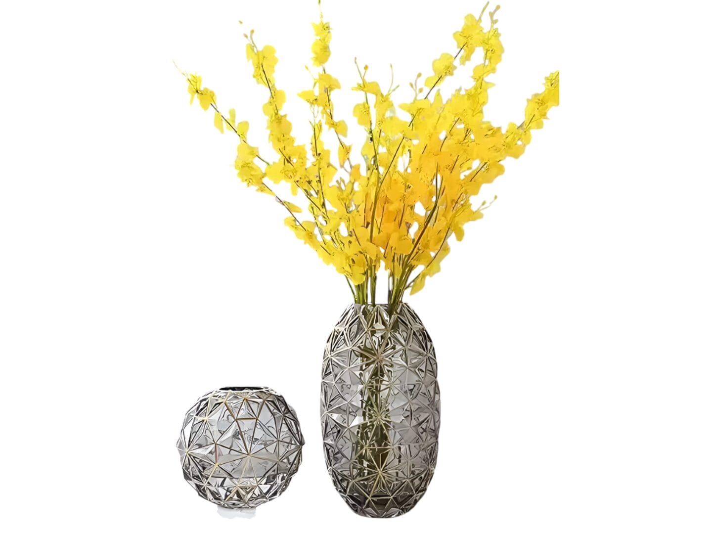 Luxury Diamond Strip Glass Vase_SPHERE-0969 (3)