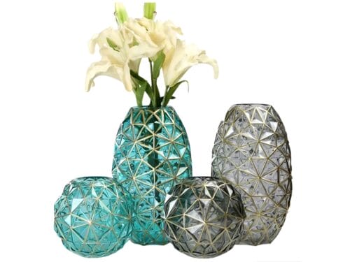 Luxury Diamond Strip Glass Vase_SPHERE-0969 (1)