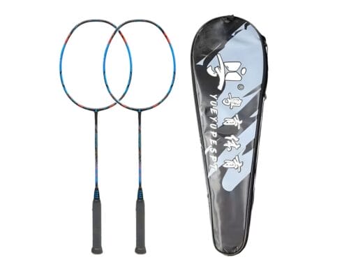 Full Carbon Badminton Racket with Carrying Cover