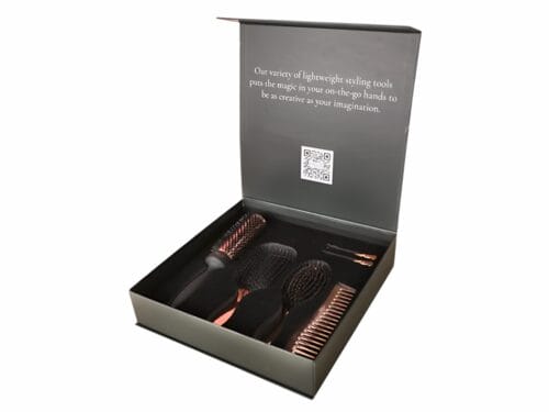 Detangling Hairbrush with Clip and Comb Set_SPHERE-0931