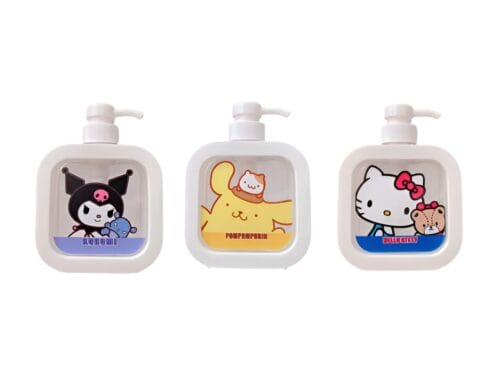 Character Travel Bottle with Gel and Lotion Dispenser