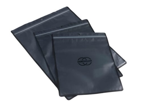 Frosted Recyclable Clothing Ziplock Bag