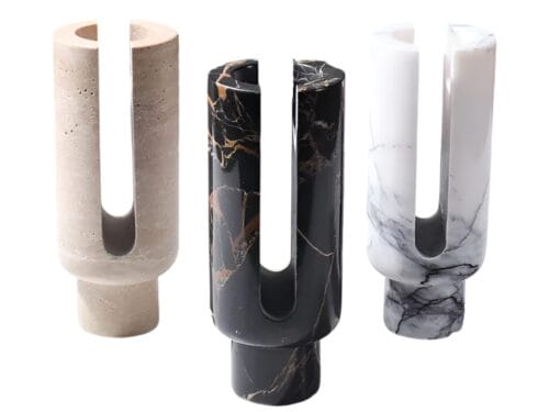 Marble Candle Jar
