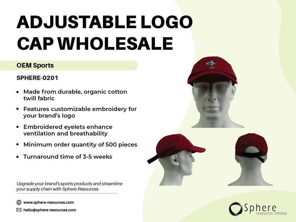 ADJUSTABLE LOGO CAP WHOLESALE SOCIAL GRAPHIC