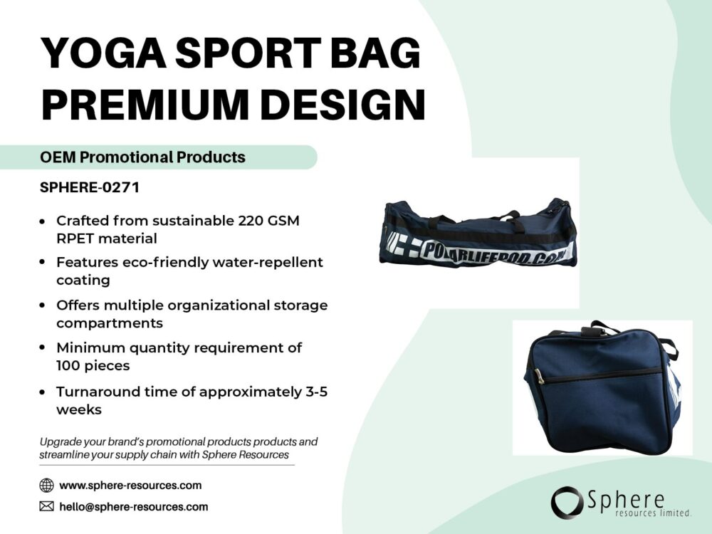 YOGA SPORT BAG PREMIUM DESIGN SOCIAL GRAPHIC