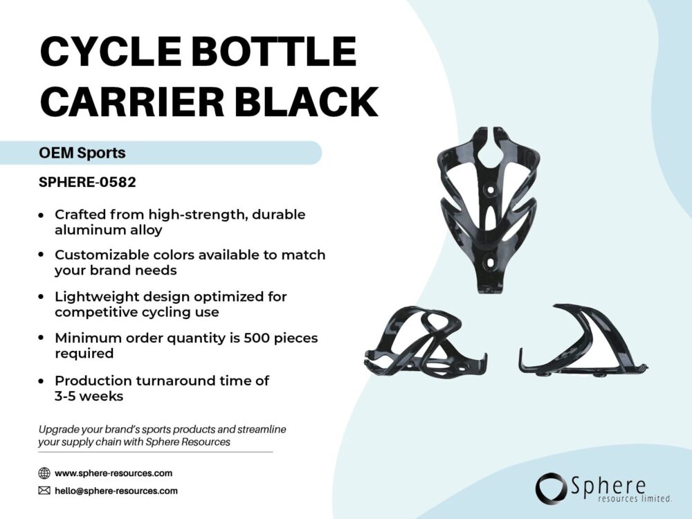 CYCLE BOTTLE CARRIER BLACK Social Graphic