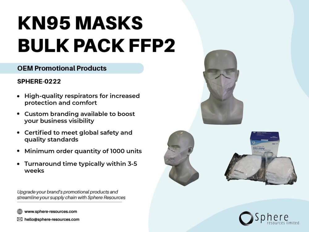 KN95 MASKS BULK PACK FFP2 SOCIAL GRAPHIC