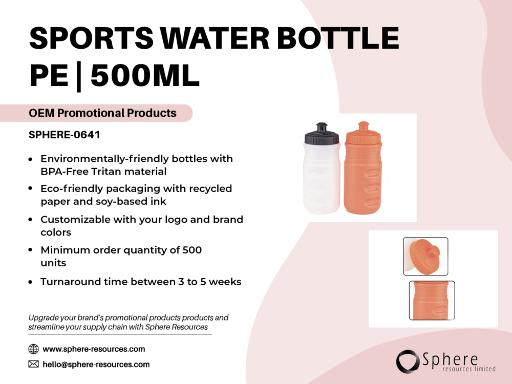 SPORTS-WATER-BOTTLE-PE-500ML SOCIAL GRAPHICS