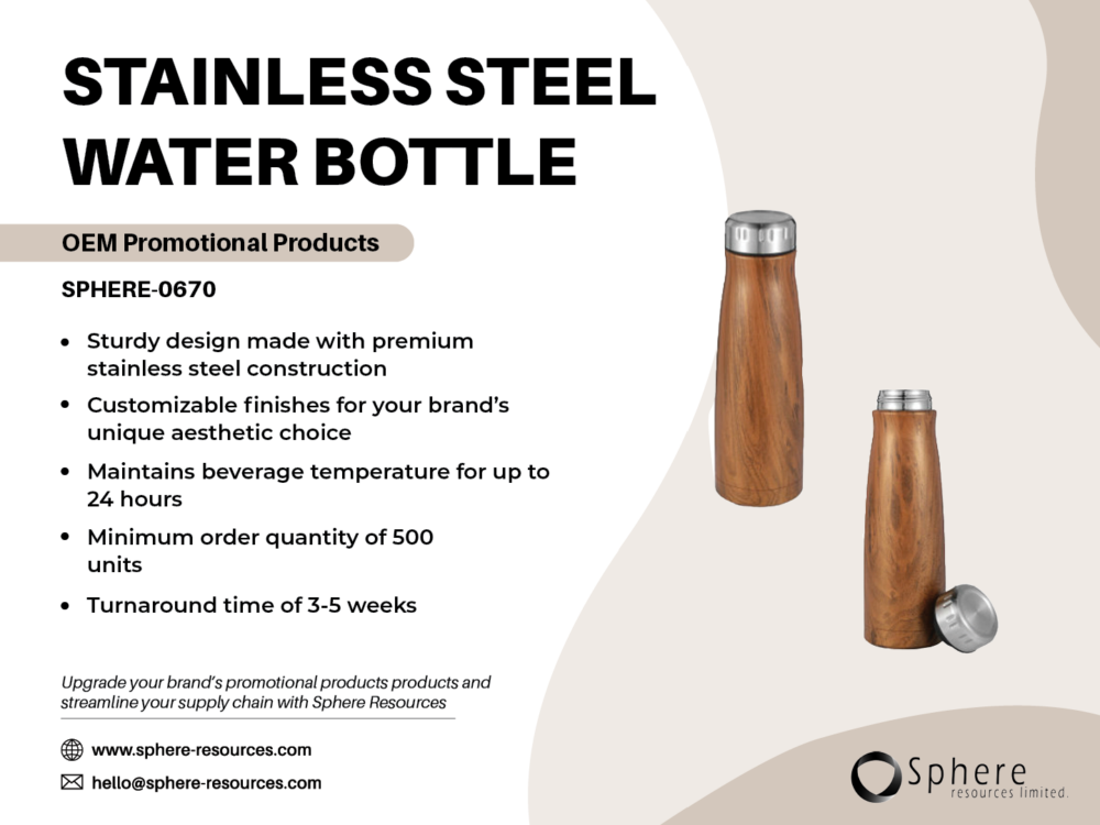 STAINLESS STEEL WATER BOTTLE Social Graphic