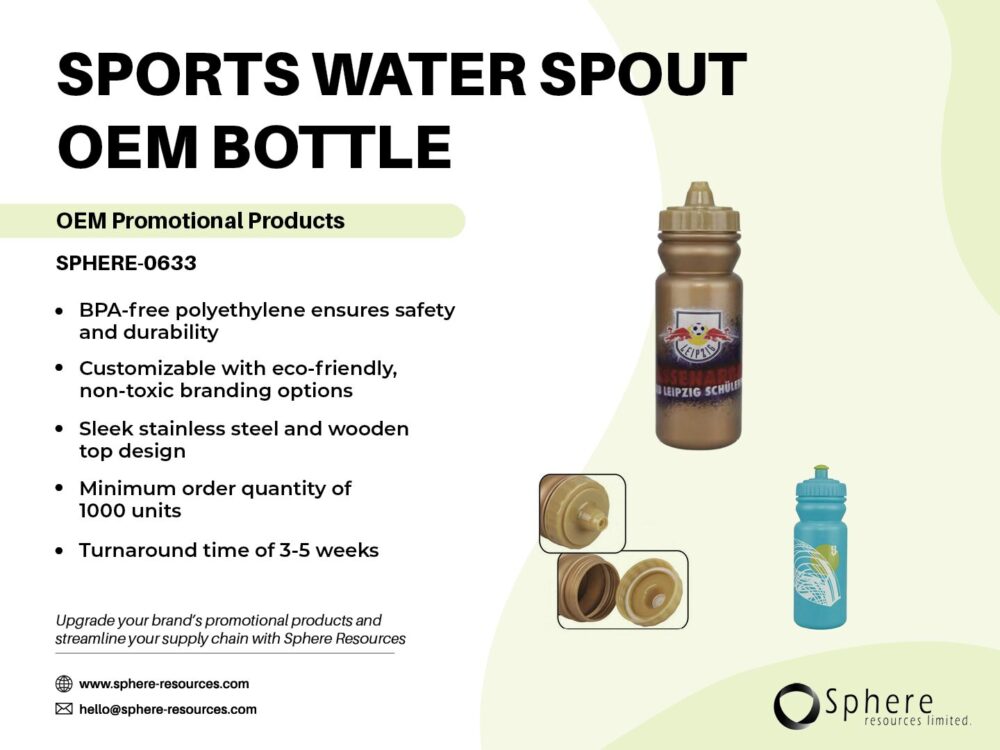 SPORTS WATER SPOUT 0EM BOTTLE SOCIAL GRAPHICS