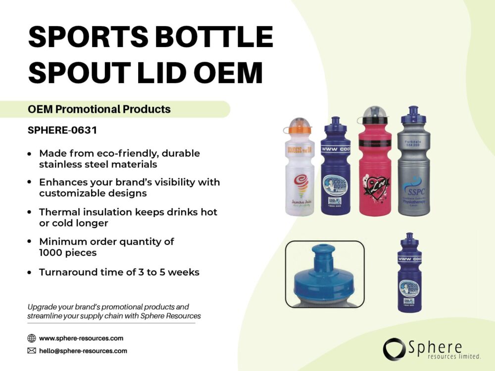 SPORTS BOTTLE SPOUT LID 0EM SOCIAL GRAPHICS