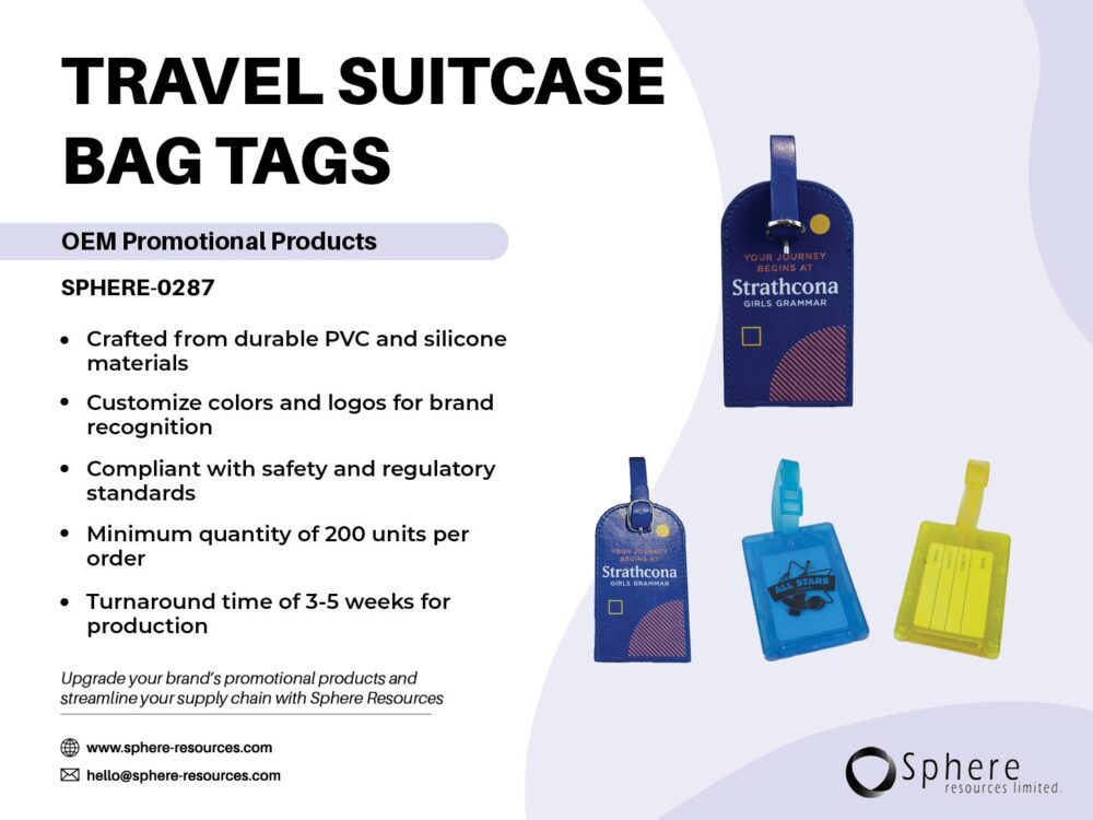 TRAVEL SUITCASE BAG TAGS SOCIAL GRAPHIC