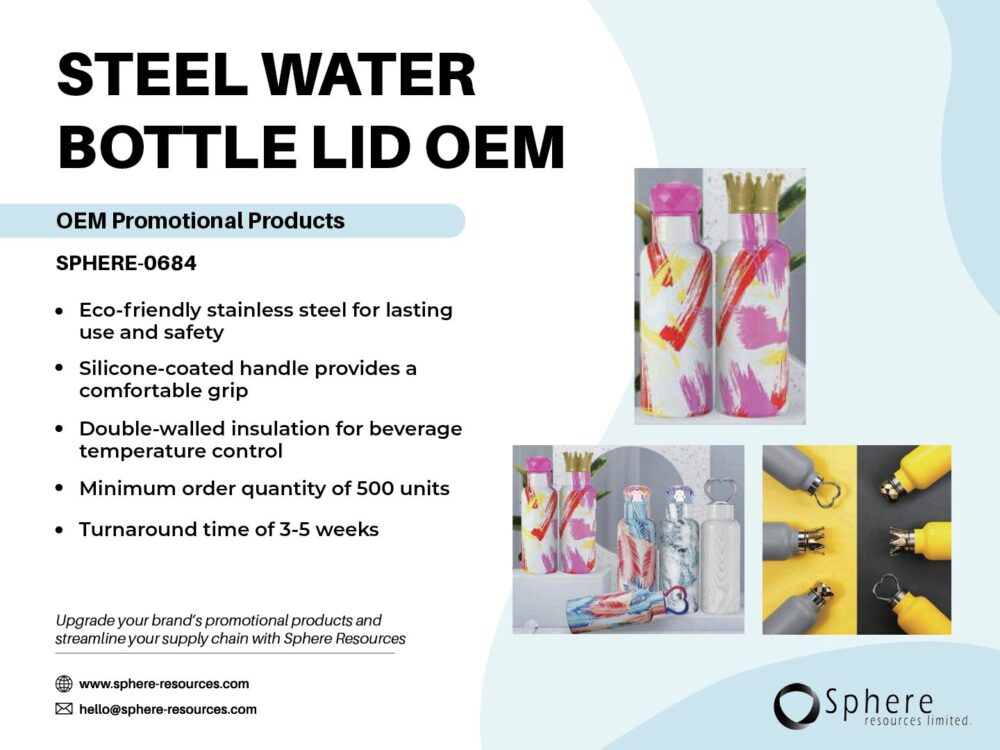STEEL WATER BOTTLE LID OEM