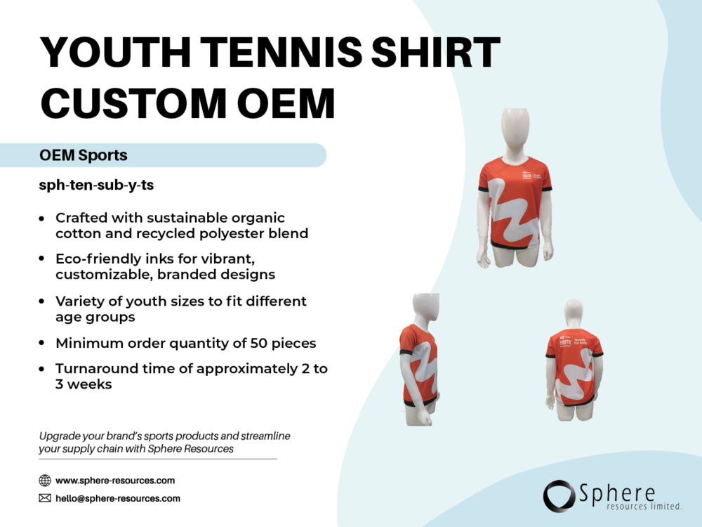 YOUTH-TENNIS-SHIRT-CUSTOM-OEM social graphic
