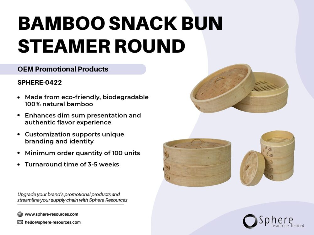 BAMBOO SNACK BUN STEAMER ROUND SOCIAL GRAPHIC