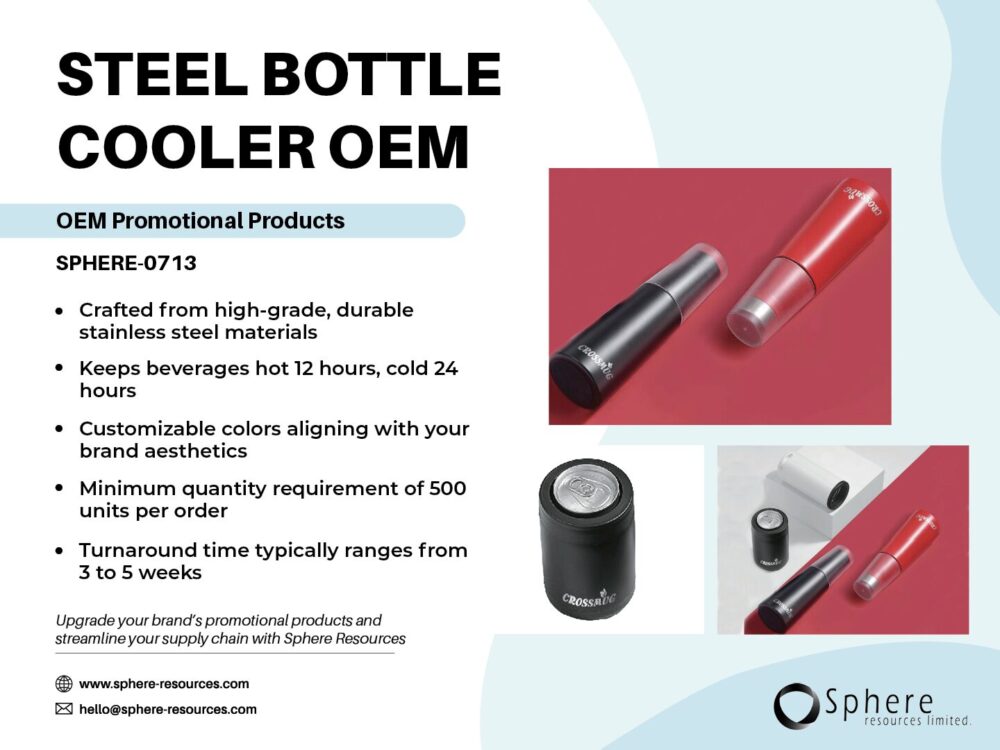 STEEL BOTTLE COOLER OEM Social Graphic