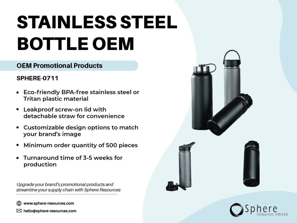 STAINLESS STEEL BOTTLE OEM Social Graphic