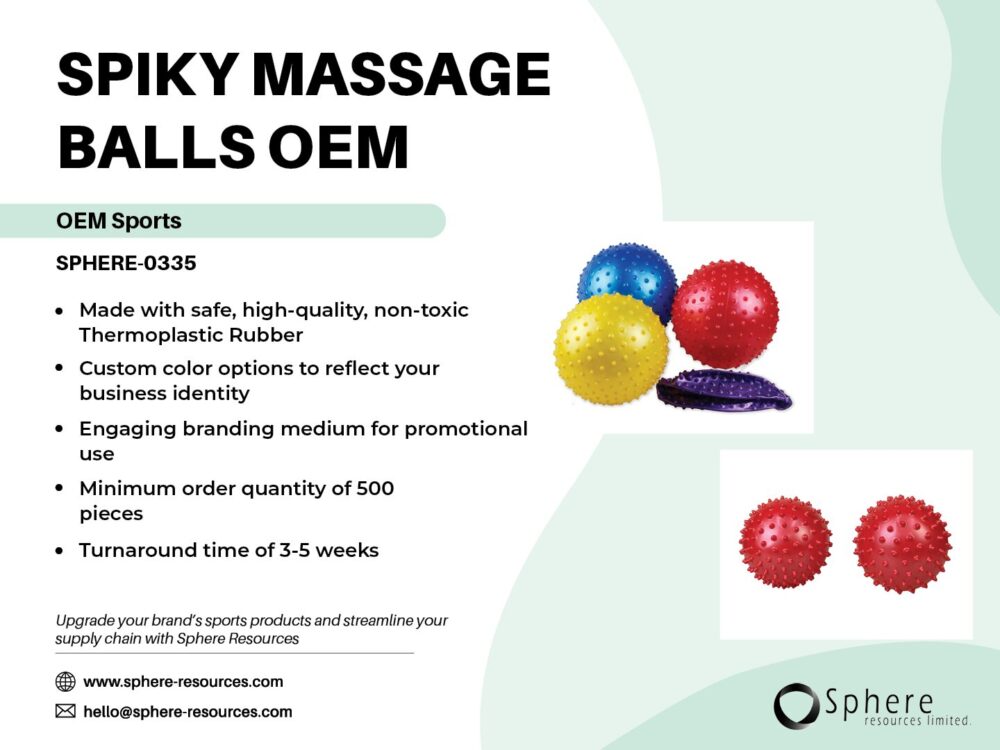 SPIKY MASSAGE BALLS 0EM SOCIAL GRAPHIC