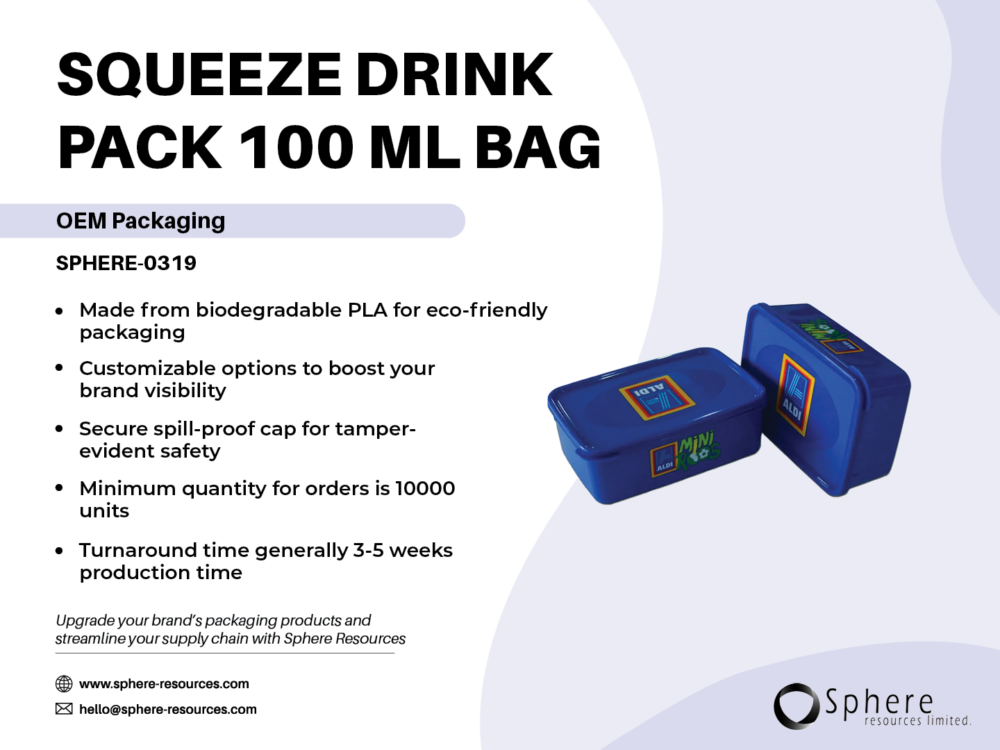 SQUEEZE DRINK PACK 100 ML BAG SOCIAL GRAPHIC
