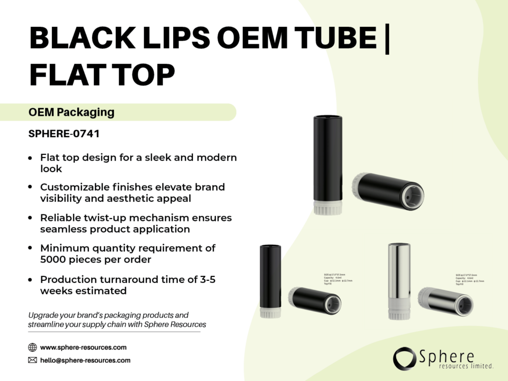 BLACK LIPS OEM TUBE | FLATTOP Social Graphic