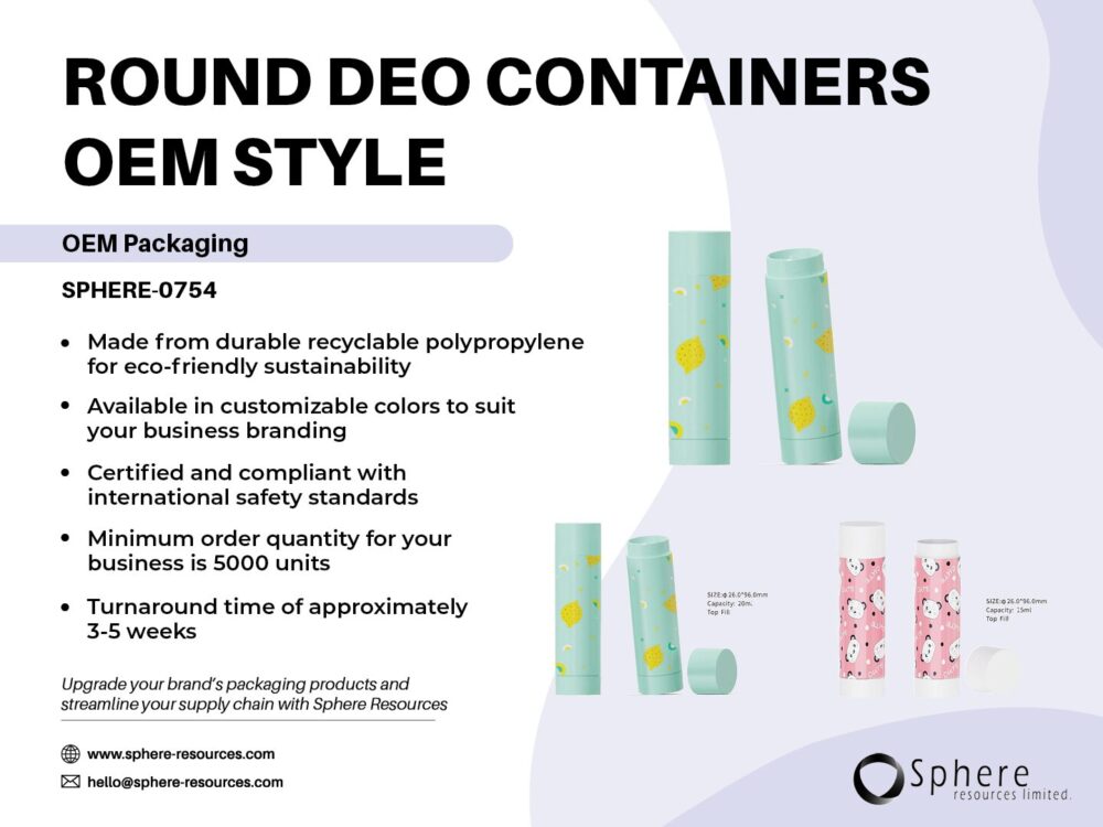 ROUND DEO CONTAINERS OEM STYLE Social Graphic