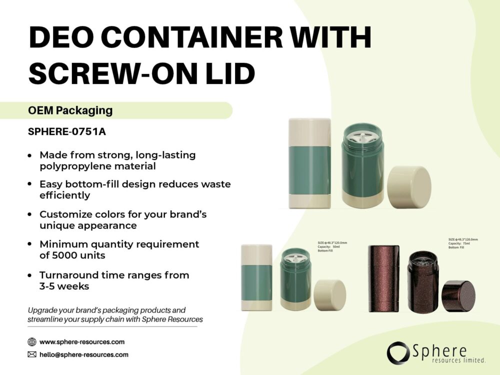 DEO CONTAINER WITH SCREW-ON LID Social Graphic