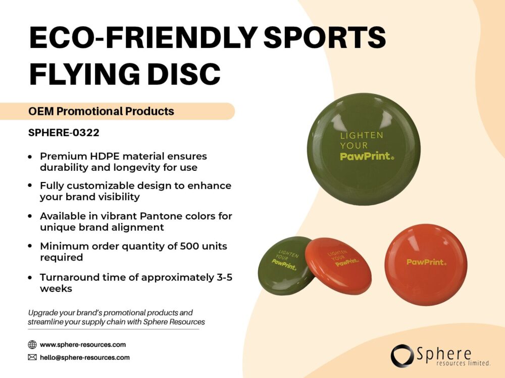 ECO-FRIENDLY SPORTS FLYING DISC SOCIAL GRAPHIC
