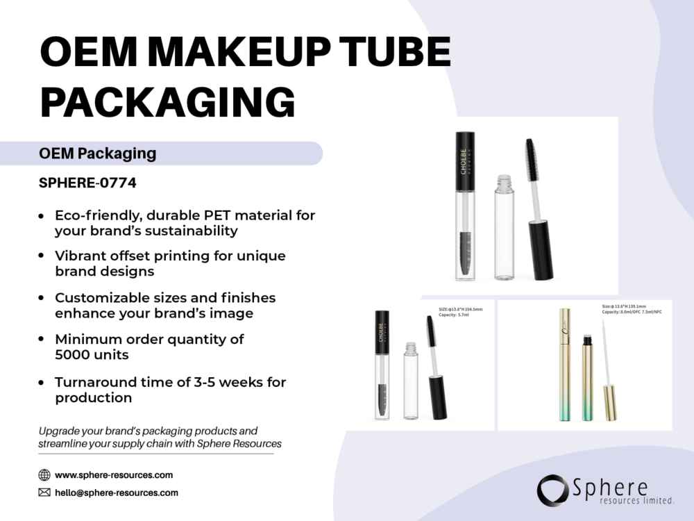 OEM MAKEUP TUBE PACKAGING Social Graphic