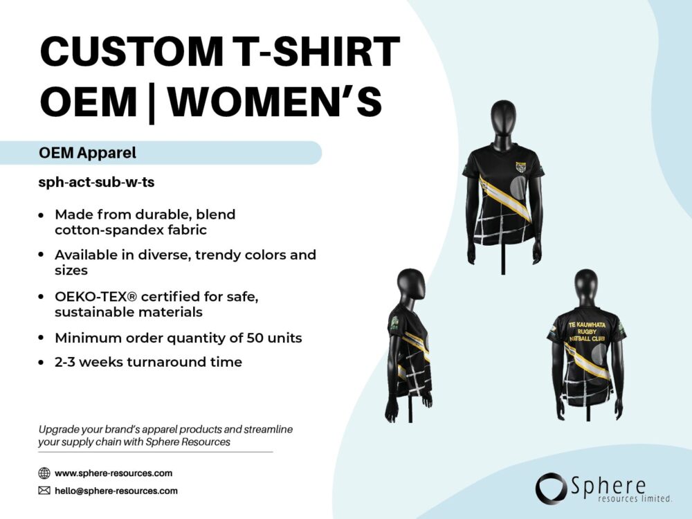CUSTOM T-SHIRT OEM I WOMEN'S social graphic