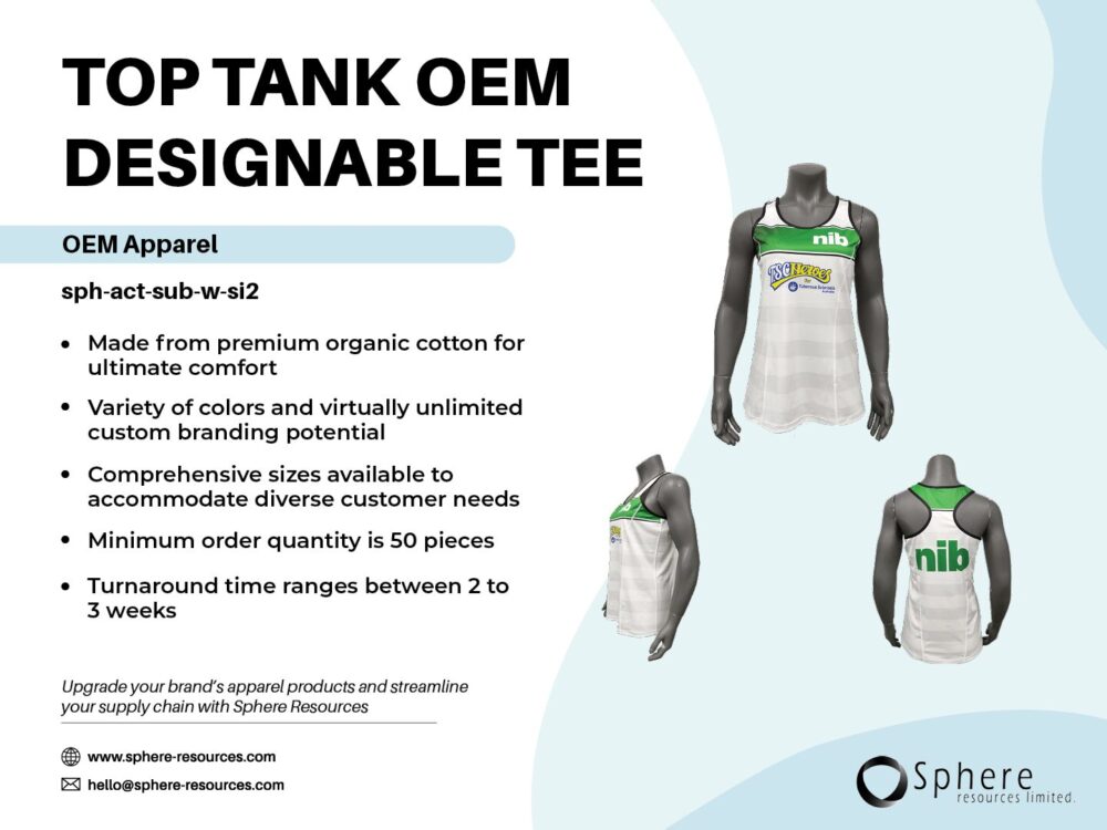 TOP TANK OEM DESIGNABLE TEE social graphic